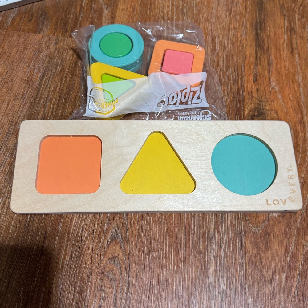 Lovevery Wooden Shape Sorter Puzzle